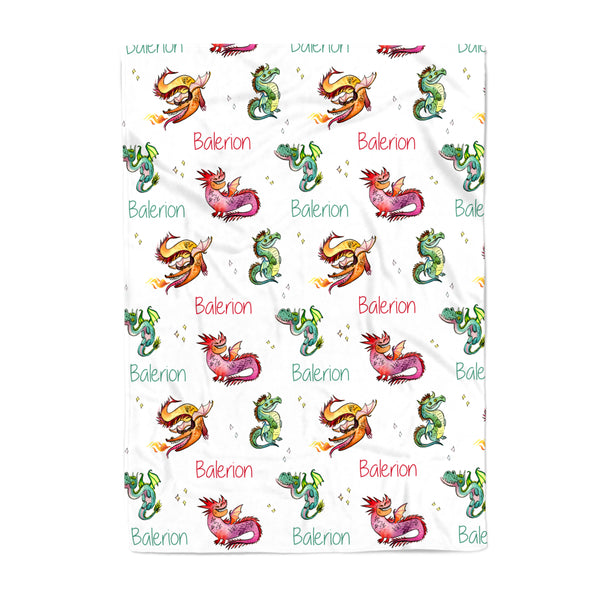 Dragons Blanket Her Sun & Stars Co.