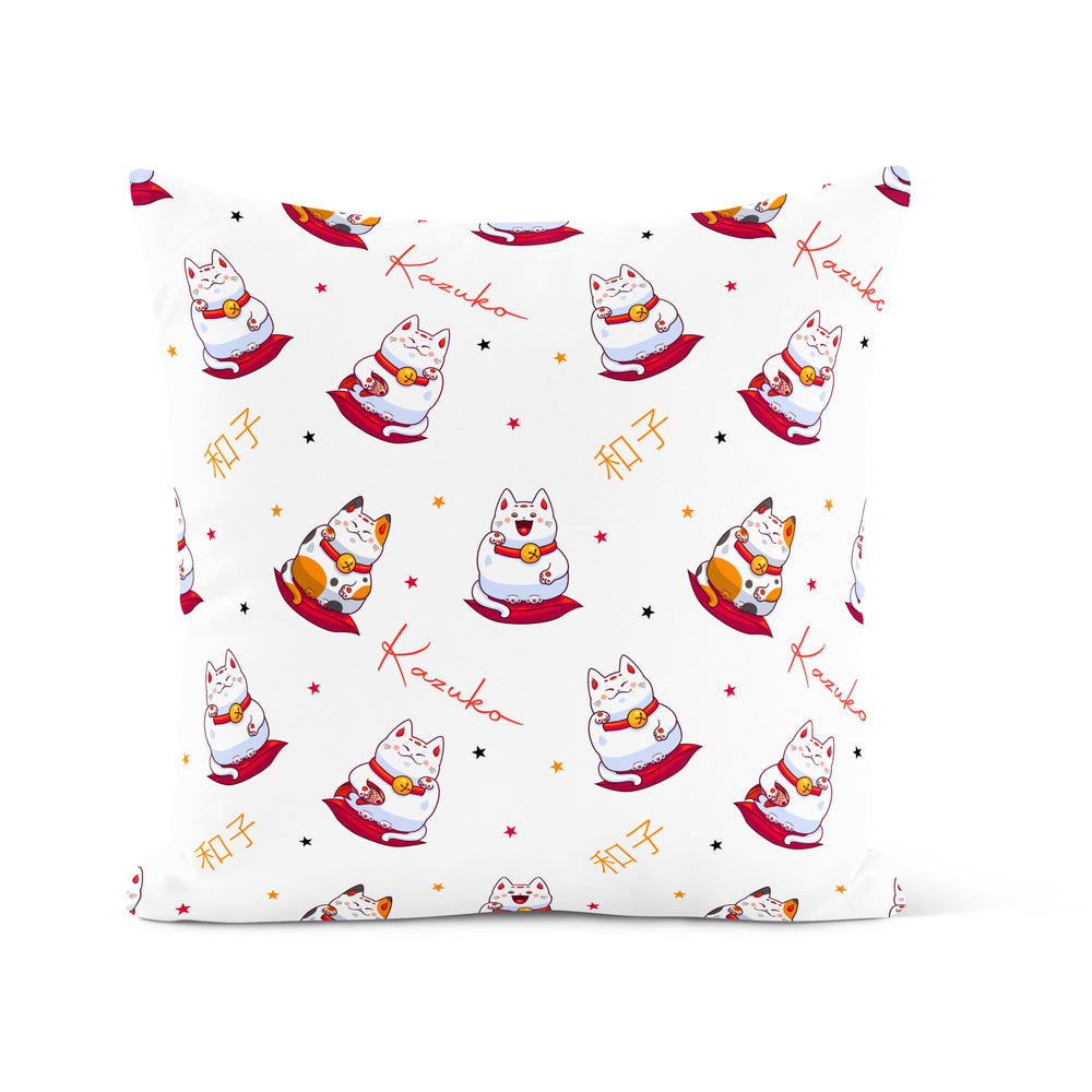 Fortune Cats - Decorative Pillow