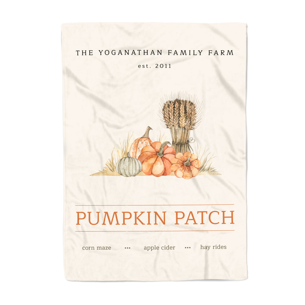Pumpkin Patch - Blanket