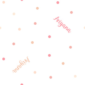 MINIMALIST COLLECTION - Polka Dots - Blanket (Seven Colour Palette Options)