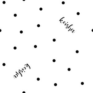 MINIMALIST COLLECTION - Polka Dots - Blanket (Seven Colour Palette Options)