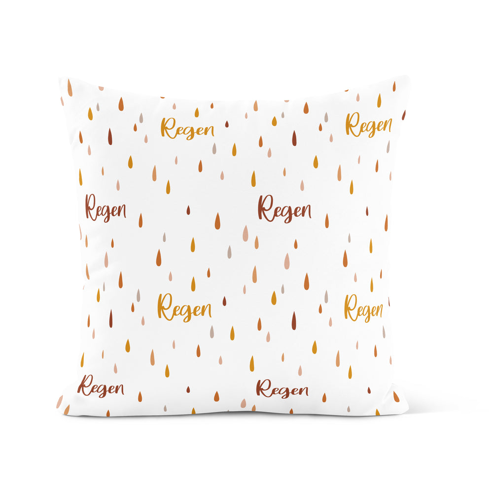 Raindrops - Decorative Pillow
