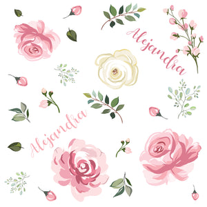 Soft Florals - Blanket