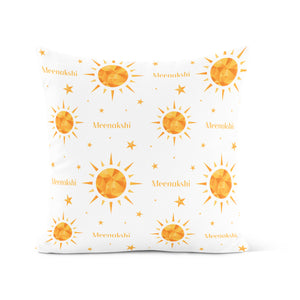 Her Sun & Stars Geometric - Decorative Pillow