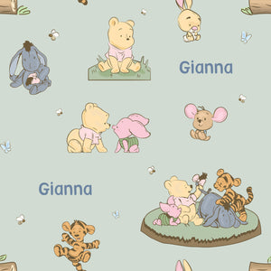 Winnie the Pooh - Baby Pooh & Friends - Minky Blanket