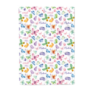 Butterfly Dance - Minky Blanket