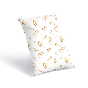 Golden Hearts - Pillow