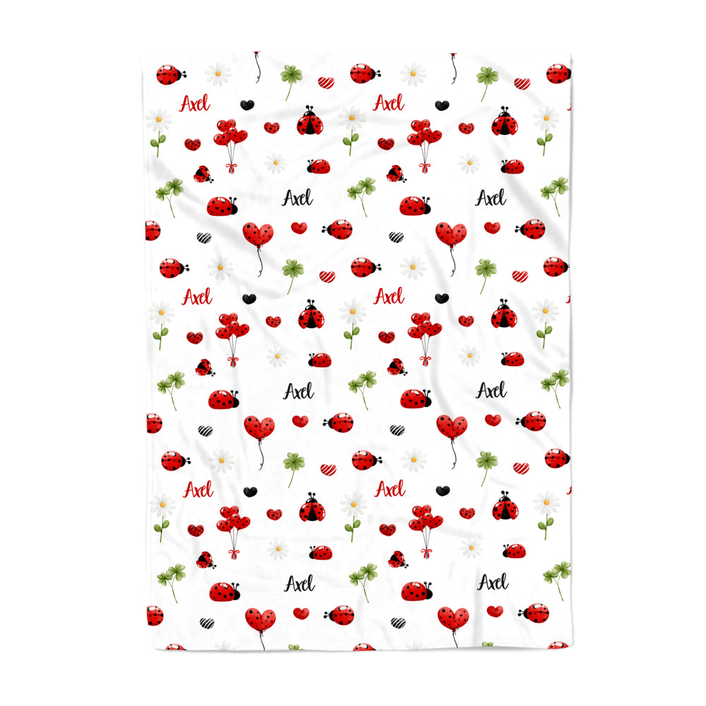 Ladybugs - Minky Blanket