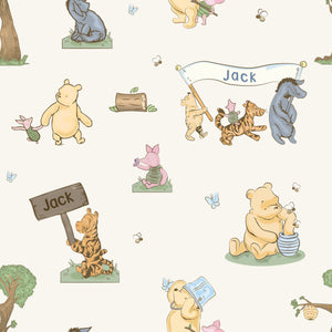 Winnie the Pooh - Pooh & Friends - Minky Blanket