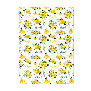 Sunkissed Blooms - Minky Blanket