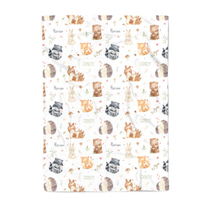 Woodland Cuddles - Minky Blanket