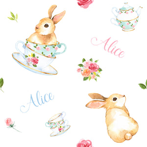 Bunnies at High Tea - Blanket
