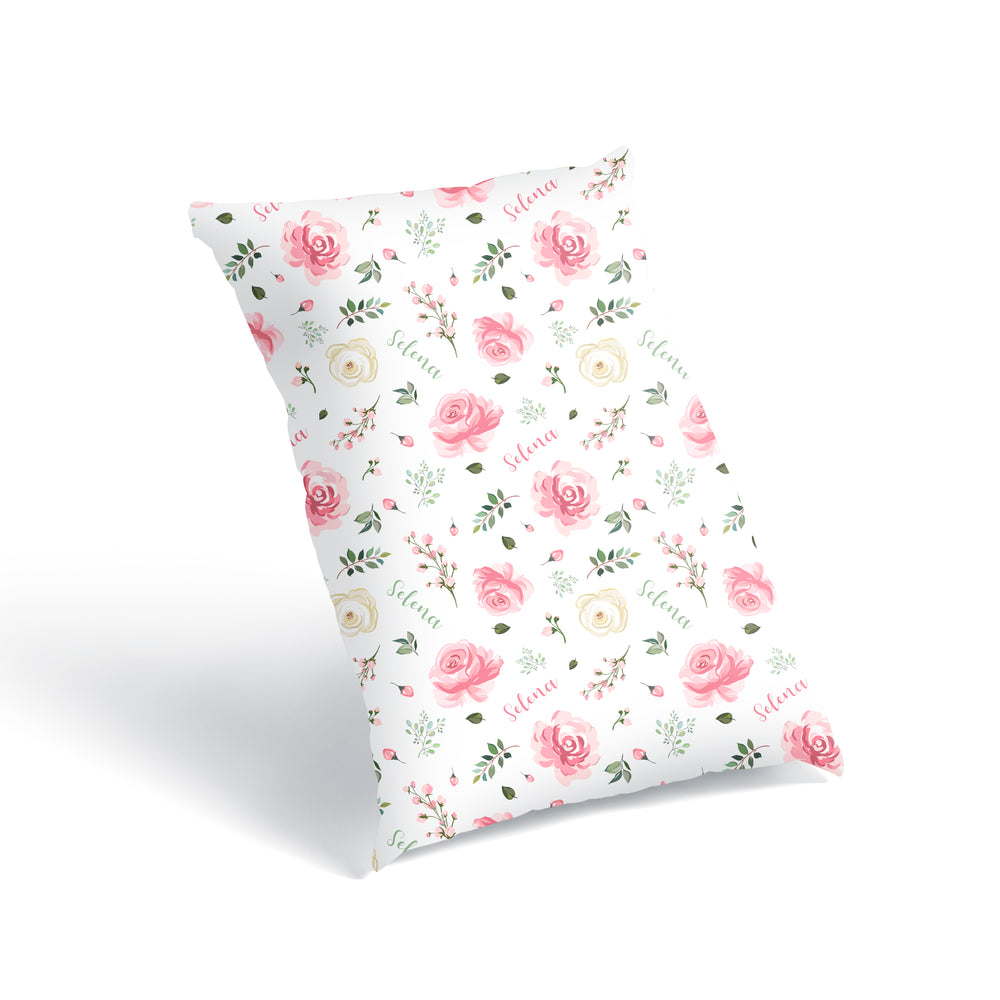 Soft Florals - Floor Pillow