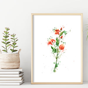 Karthikaipoo / Gloriosa Lily - Art Prints