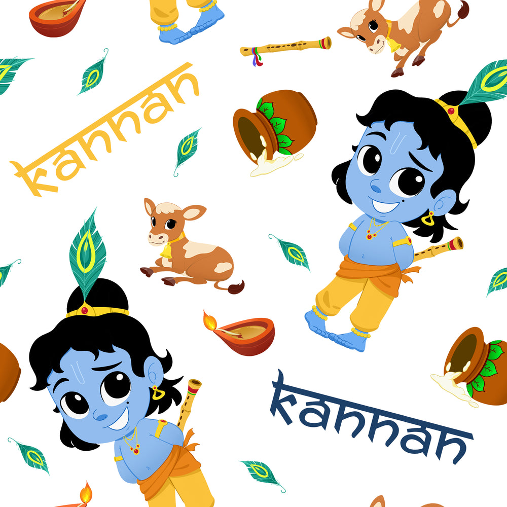 
            
                Load image into Gallery viewer, Little Krishna - Decorative Pillow
            
        