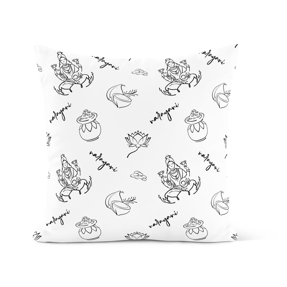 Modern Lakshmi - Decorative Pillow