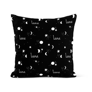 
            
                Load image into Gallery viewer, Moon &amp;amp; Stars - Decorative Pillow
            
        