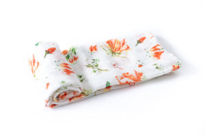 Karthikaipoo / Gloriosa Lily - Bamboo Cotton Muslin Blanket