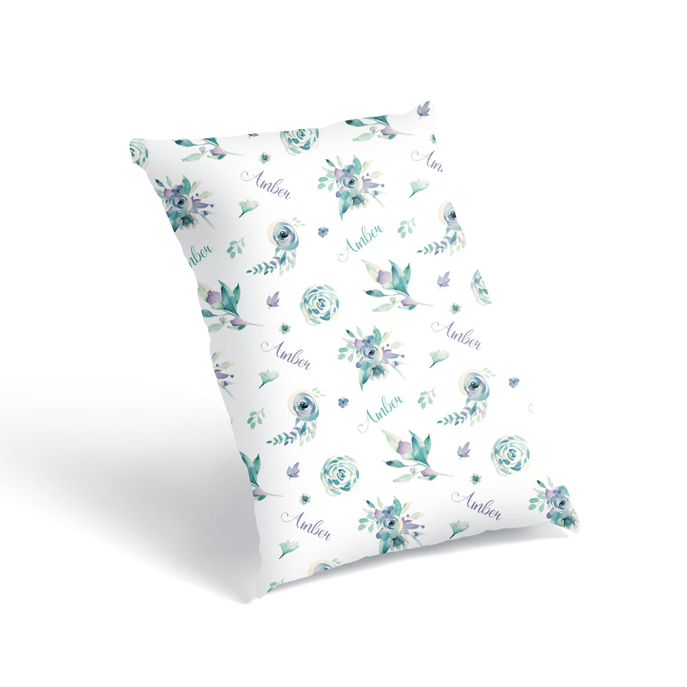 
            
                Load image into Gallery viewer, Periwinkle Florals - Floor Pillow
            
        