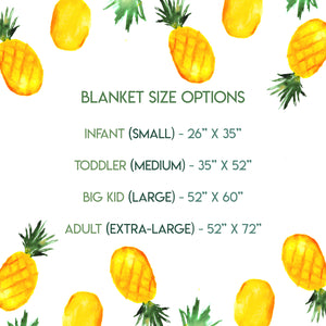 Pineapples - Blanket