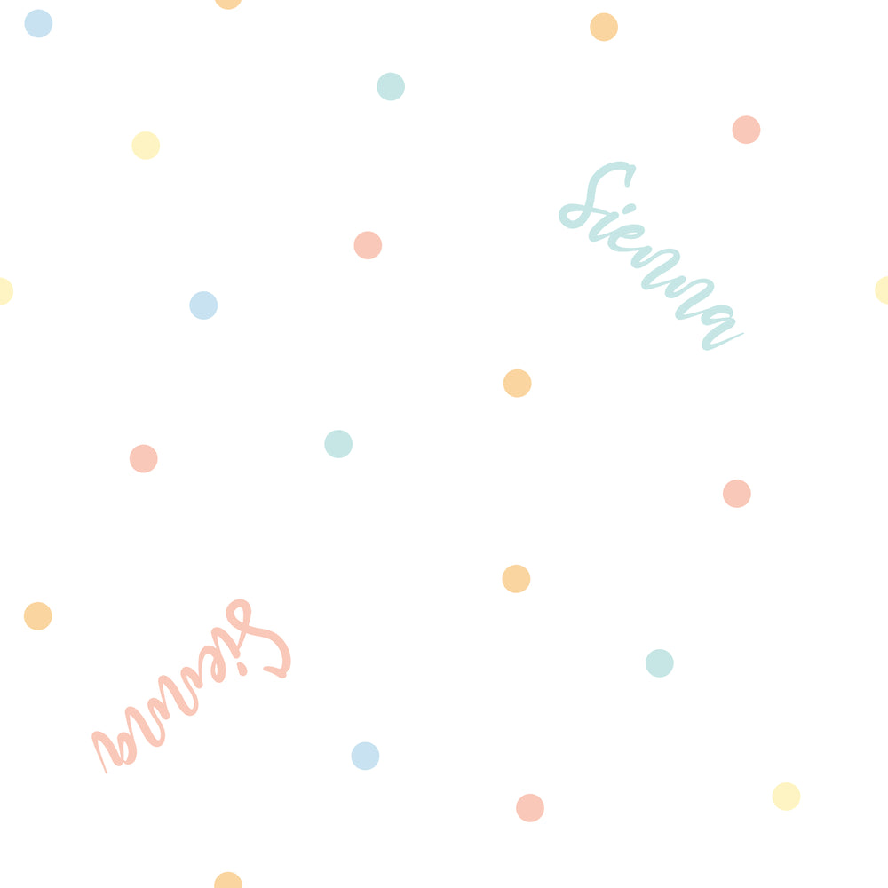 
            
                Load image into Gallery viewer, MINIMALIST COLLECTION - Polka Dots - Blanket (Seven Colour Palette Options)
            
        