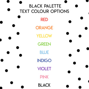 MINIMALIST COLLECTION - Polka Dots - Floor Pillow (7 Colour Palette Options)