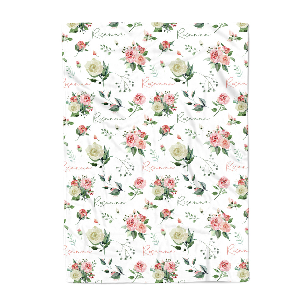 
            
                Load image into Gallery viewer, Rose &amp;amp; Crème - Blanket
            
        