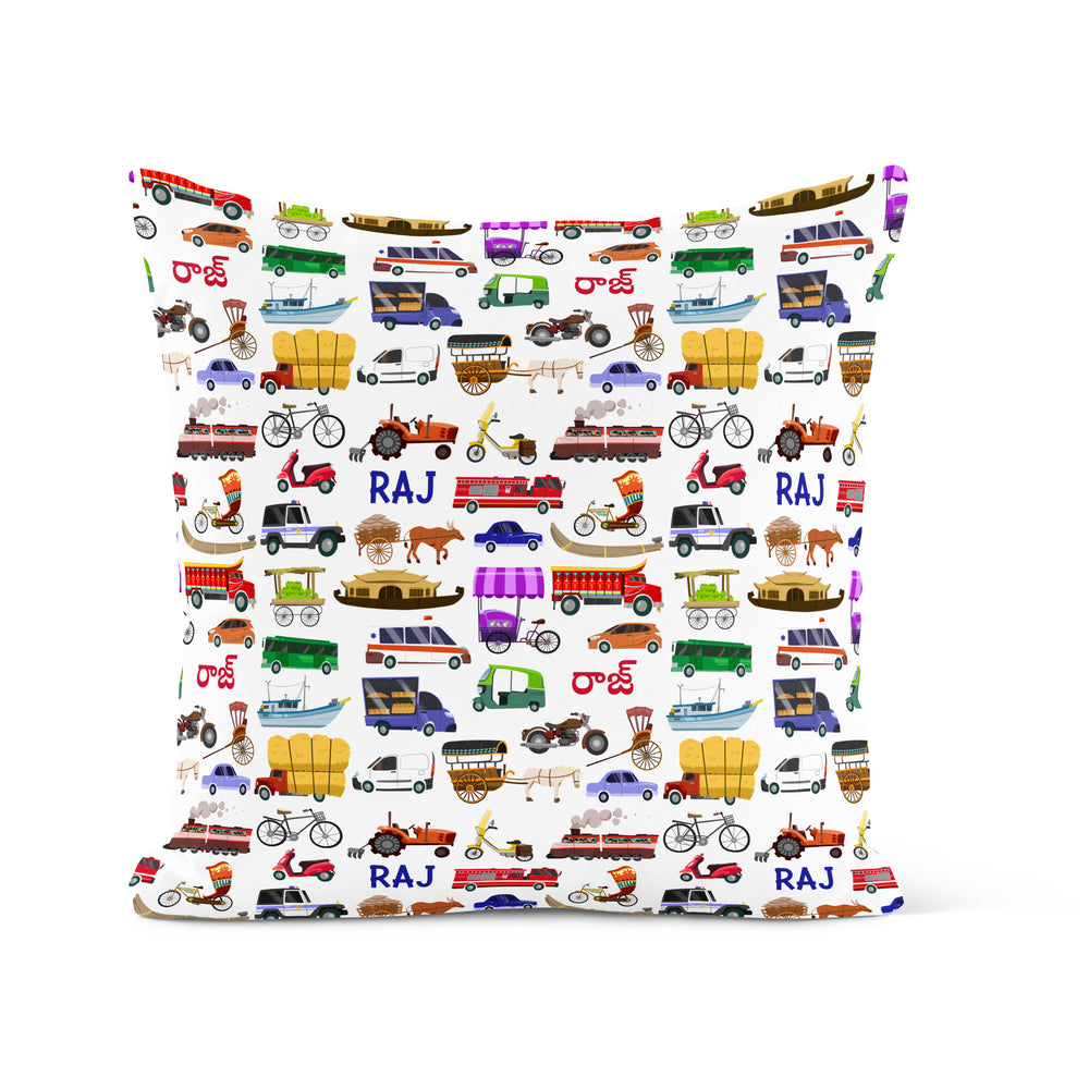 
            
                Load image into Gallery viewer, South Asian Transport - Pillow
            
        