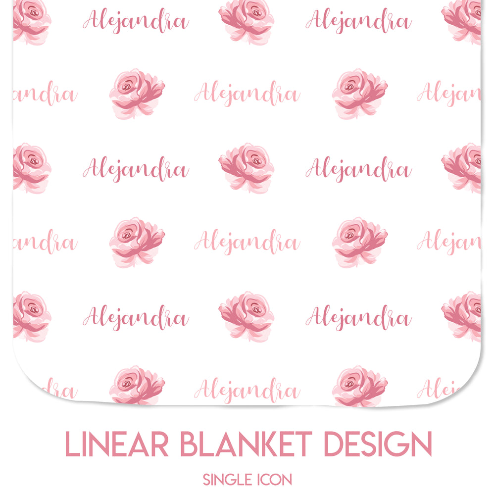 
            
                Load image into Gallery viewer, Soft Florals - Blanket
            
        