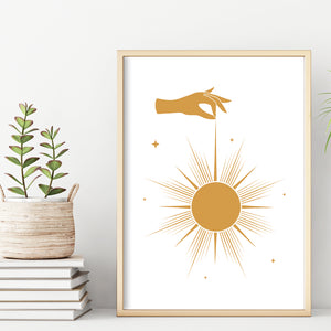Sun & Moon - Art Prints
