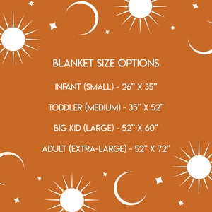 
            
                Load image into Gallery viewer, Sun &amp;amp; Moon - Blanket
            
        