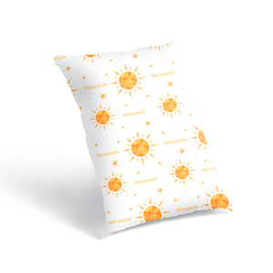 
            
                Load image into Gallery viewer, Sun &amp;amp; Stars Geometric - Floor Pillow
            
        