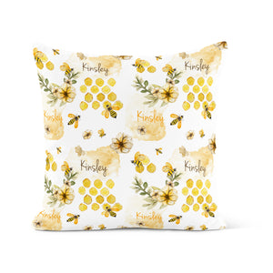 Bees - Decorative Pillow