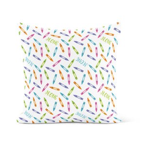 Crayons - Decorative Pillow