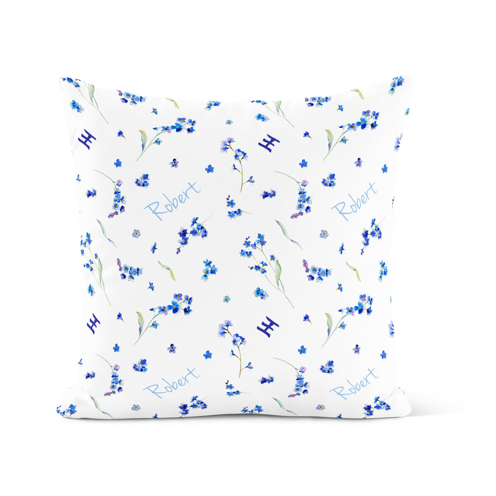 
            
                Load image into Gallery viewer, Forget-Me-Nots - SHINING LIGHT SERIES - Decorative Pillow
            
        