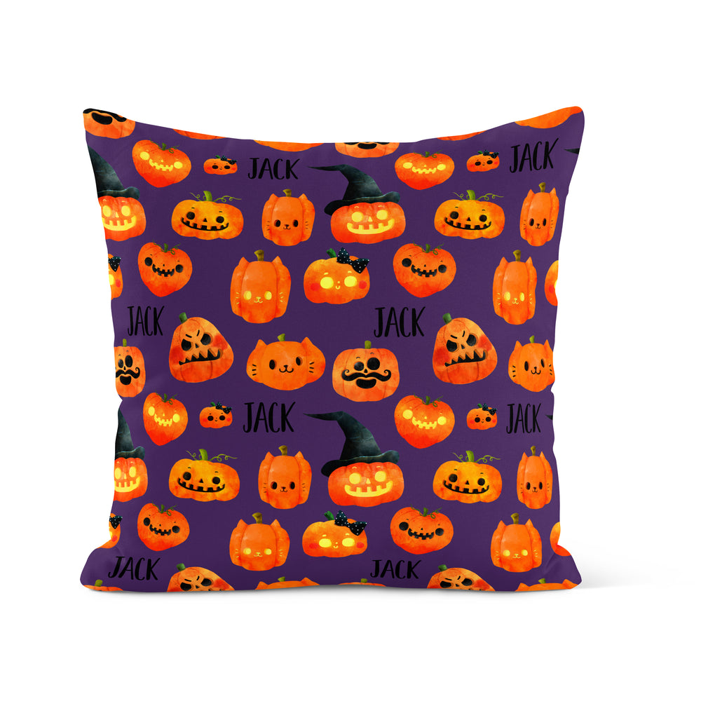 Jack-o-Lanterns - Decorative Pillow