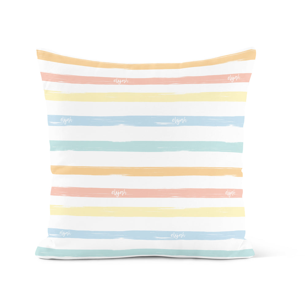 MINIMALIST COLLECTION - Brushstroke - Decorative Pillow (7 Colour Palette Options)