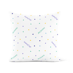 MINIMALIST COLLECTION - Triangles - Decorative Pillow (7 Colour Palette Options)