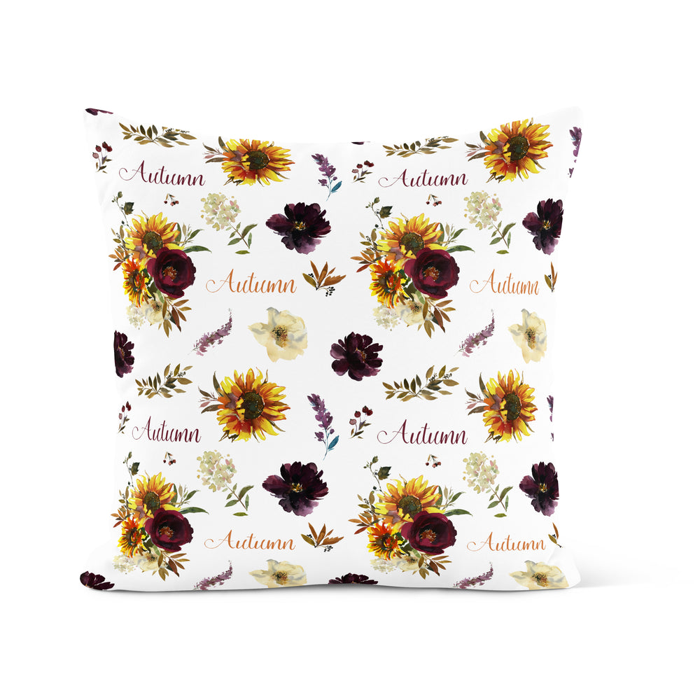 
            
                Load image into Gallery viewer, Sun &amp;amp; Wine Florals - Decorative Pillow
            
        