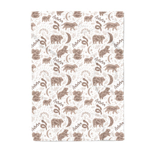
            
                Load image into Gallery viewer, Boho Woodland Animals - Blanket
            
        